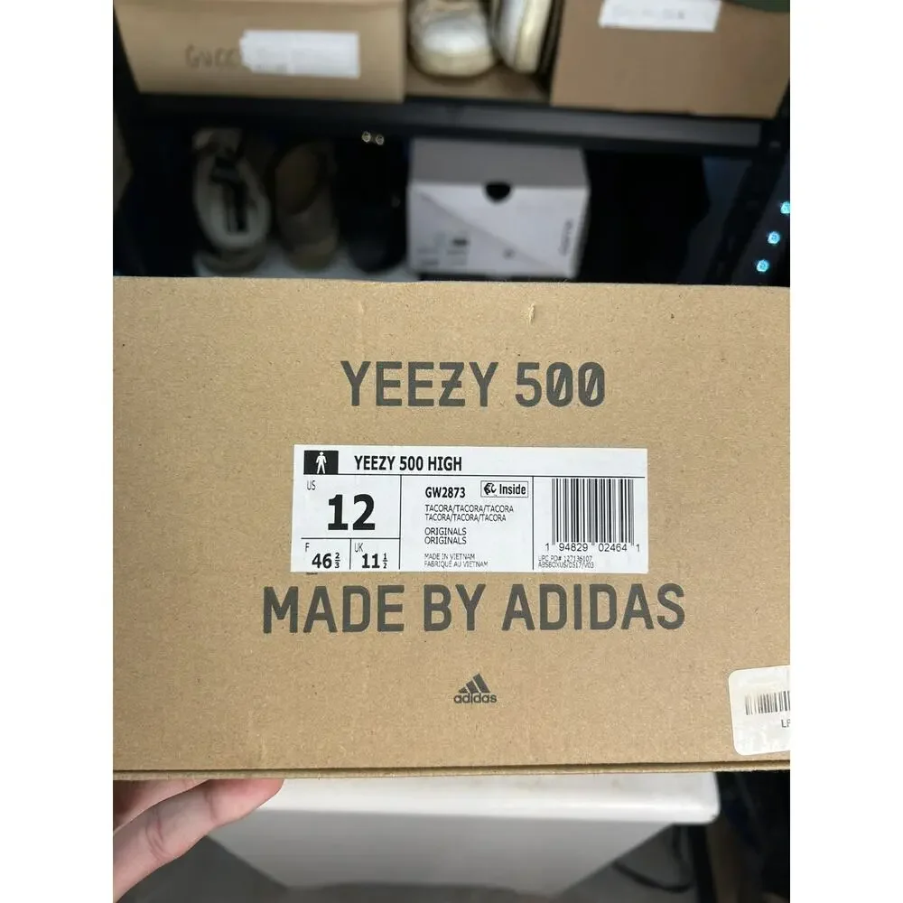 Adidas Yeezy 500 High Sumac Size 12